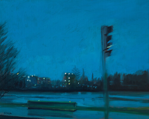 Green light by Rémy Sirope, 회화 for Sale on Singulart