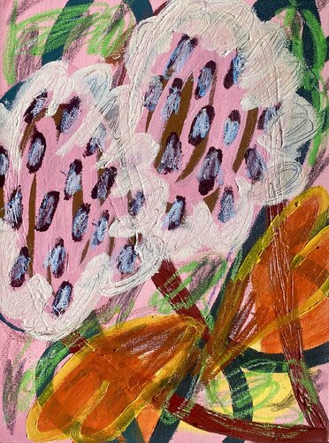 I Feel a Buzz in my Heart von Eilen Itzel Mena, Malerei kaufen auf Singulart