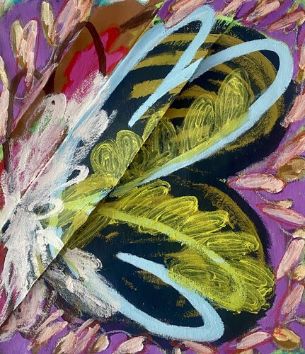 Trust Me (Opening) von Eilen Itzel Mena, Malerei kaufen auf Singulart