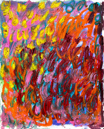 Confetti van Eilen Itzel Mena, Schilderij te koop op Singulart