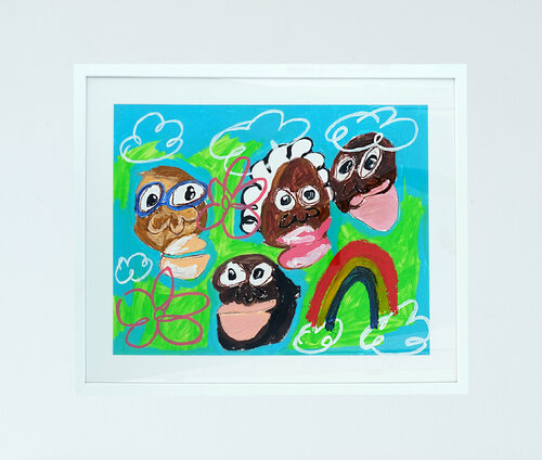 Ancestors, Artists von Eilen Itzel Mena, Werk auf Papier kaufen auf Singulart