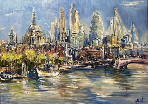 London summer von Altin Furxhi, Malerei kaufen auf Singulart