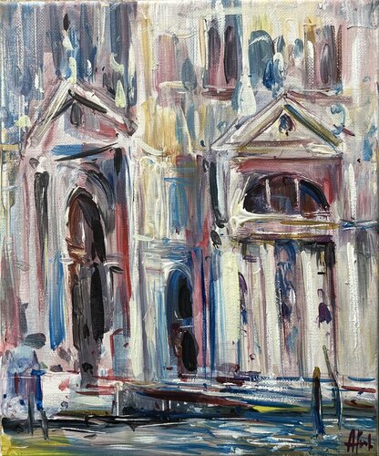 REFLEXES OF VENICE di Altin Furxhi, Pittura in vendita su Singulart