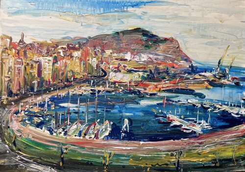 Palermo impressions von Altin Furxhi, Malerei kaufen auf Singulart