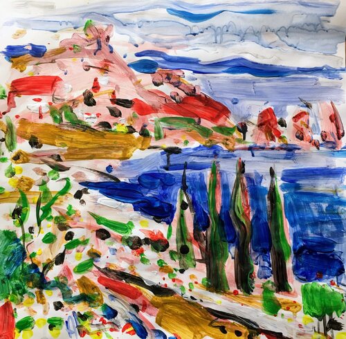 Italian Summer von Altin Furxhi, Malerei kaufen auf Singulart