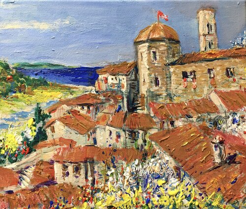 IN TUSCANY van Altin Furxhi, Schilderij te koop op Singulart