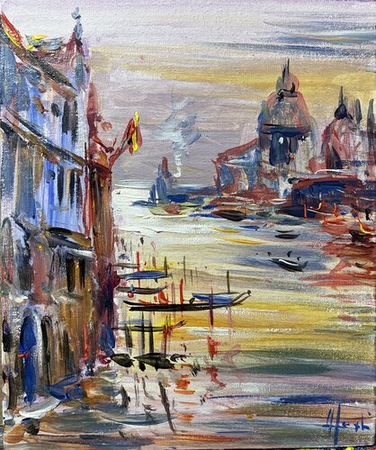 Venice van Altin Furxhi, Schilderij te koop op Singulart