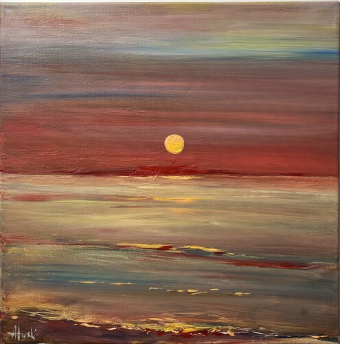 Sunset by Altin Furxhi, Painting for Sale on Singulart