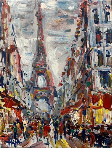Afternoon in Paris von Altin Furxhi, Malerei kaufen auf Singulart