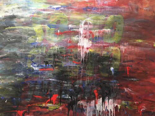 Abstract autumn days von Altin Furxhi, Malerei kaufen auf Singulart