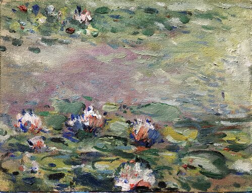 Monet inspires van Altin Furxhi, Schilderij te koop op Singulart