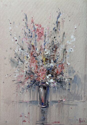 bouquet de Altin Furxhi, Pintura a la venta en Singulart