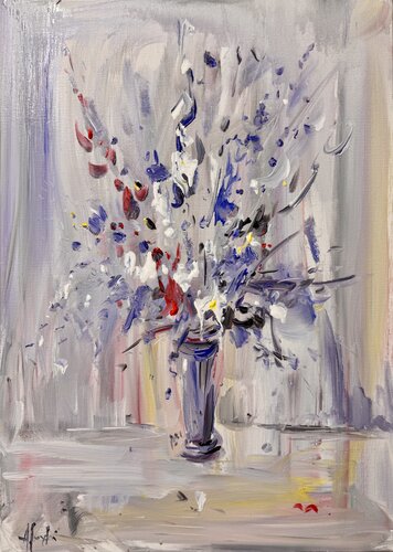 Morning bouquet de Altin Furxhi, Pintura a la venta en Singulart