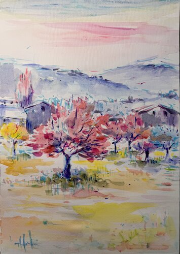 Risveglio di primavera von Altin Furxhi, Malerei kaufen auf Singulart