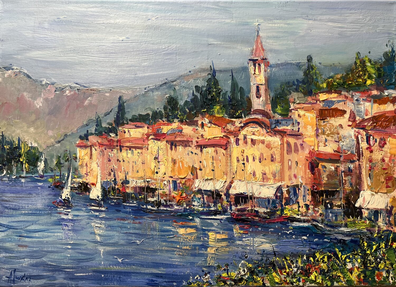 SPRINGTIME IN BELLAGIO COMO Altin Furxhi