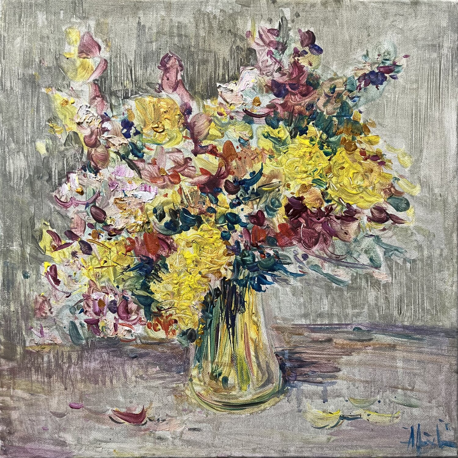 FIORI D’INVERNO Altin Furxhi Originalgemälde zu verkaufen