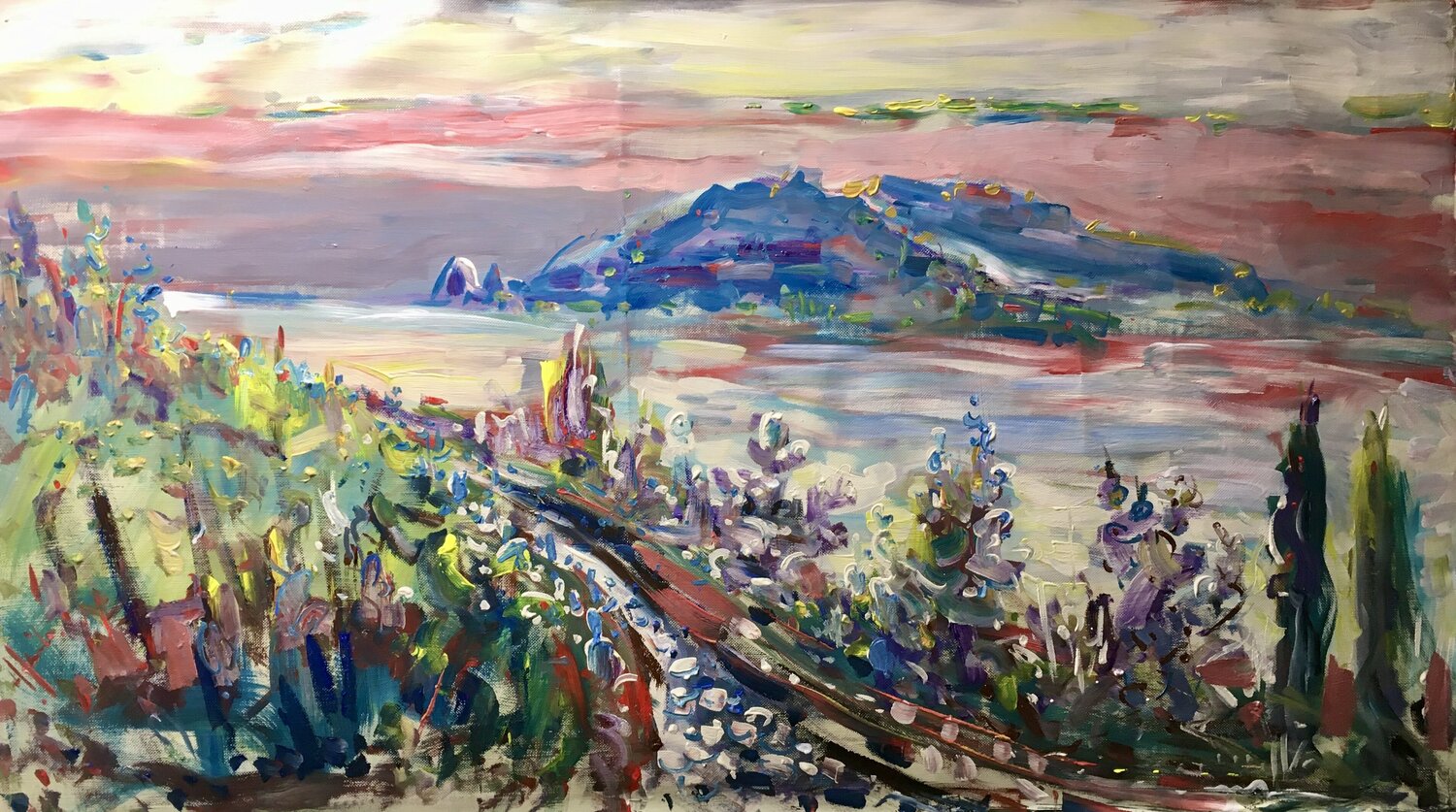 Capri view from mainland Altin Furxhi