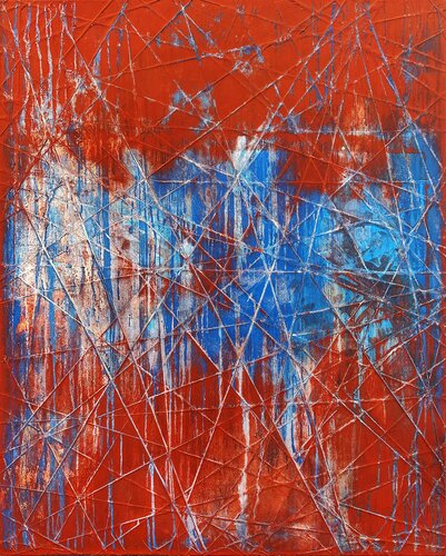 Below my feet di Peppe Postorino, Pittura in vendita su Singulart