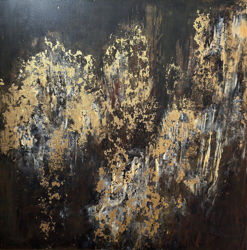 Golden Dreams di Gabi Ehmann, Pittura in vendita su Singulart