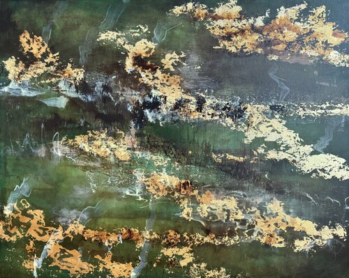 Golden Landscape At Night Gabi Ehmann