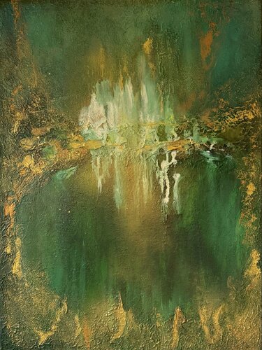 The Glow Of The Grotto di Gabi Ehmann, Pittura in vendita su Singulart