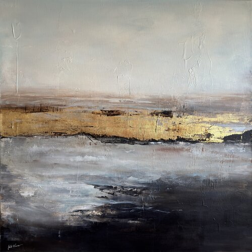 Golden Coastal Area von Gabi Ehmann, Malerei kaufen auf Singulart