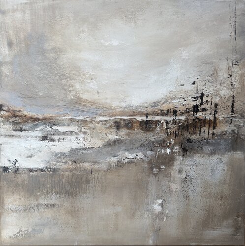Echo Of The Silent Landscape di Gabi Ehmann, Pittura in vendita su Singulart