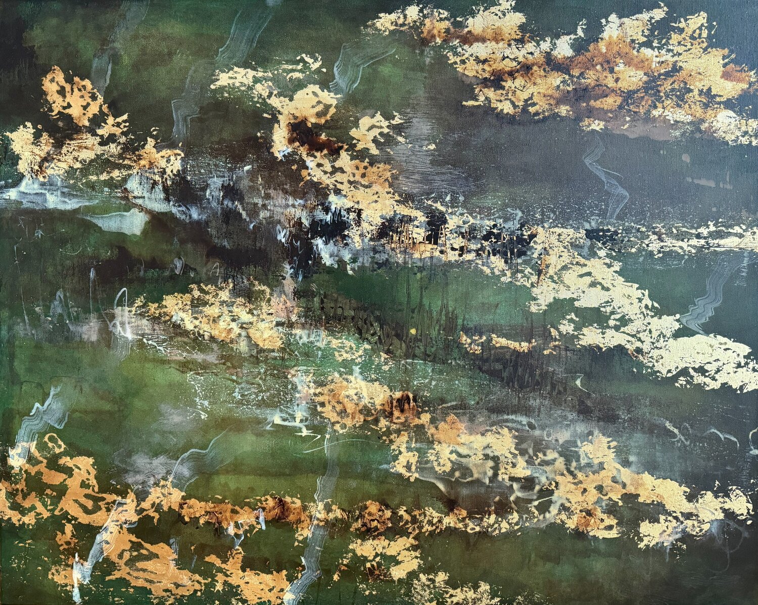 Golden Landscape At Night Gabi Ehmann