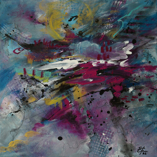 Thunder-Cloud von Sabine Kraftmeier, Malerei kaufen auf Singulart