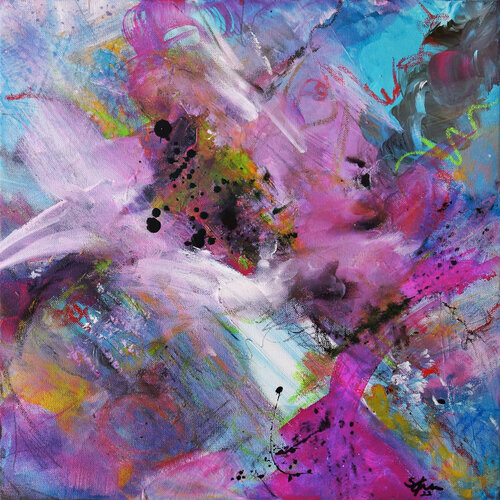 Foggy-Cloud von Sabine Kraftmeier, Malerei kaufen auf Singulart