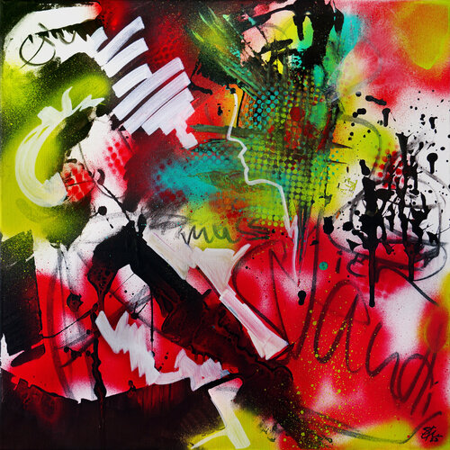 Standing van Sabine Kraftmeier, Schilderij te koop op Singulart