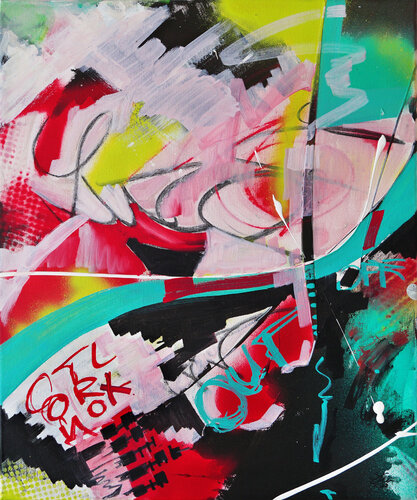 OUT off Control von Sabine Kraftmeier, Malerei kaufen auf Singulart
