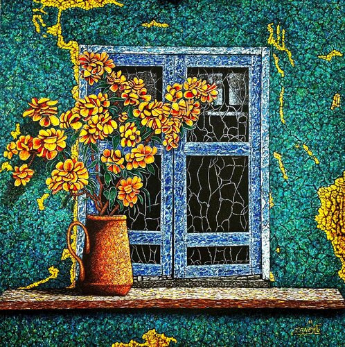 "Where the old house breathes" de Taner Mert, Pintura a la venta en Singulart
