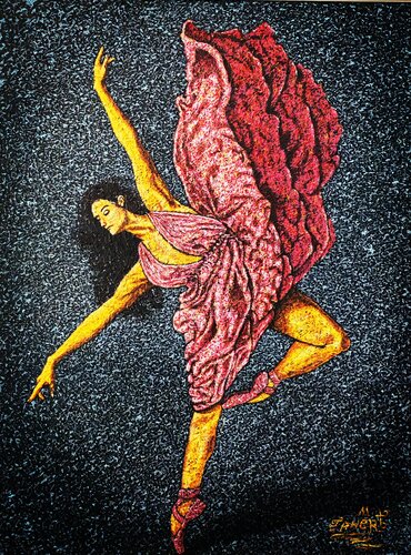 "A modern balerina" par Taner Mert, Peinture en vente sur Singulart