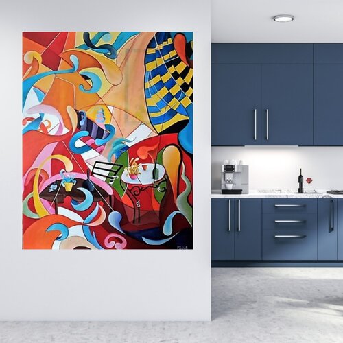 La ballata del vento von Rita Vestri, Malerei kaufen auf Singulart