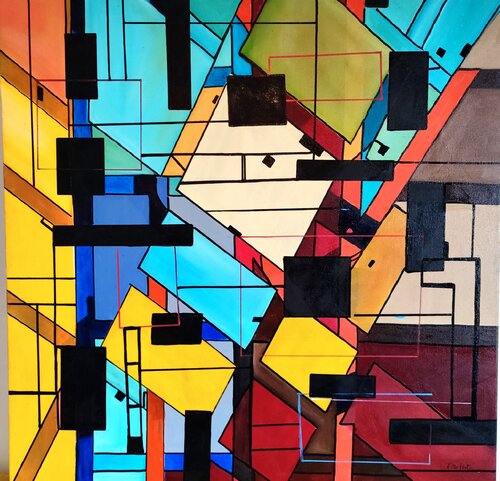 Connessioni von Rita Vestri, Malerei kaufen auf Singulart