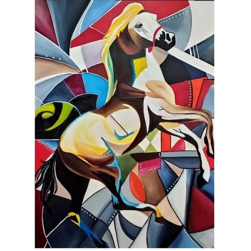 Cavallo pop von Rita Vestri, Malerei kaufen auf Singulart