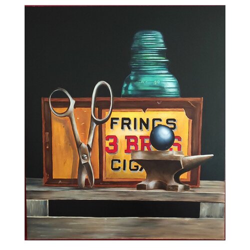 Gli oggetti ritrovati by Rita Vestri, Painting for Sale on Singulart