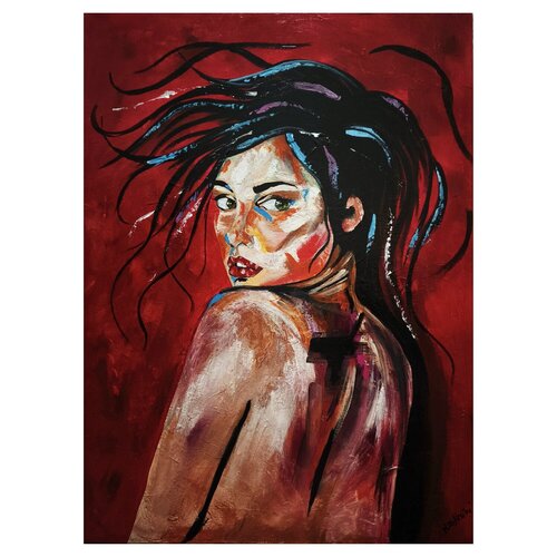 Red Passion von Rita Vestri, Malerei kaufen auf Singulart