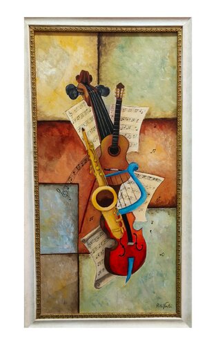 Quando c'è musica von Rita Vestri, Malerei kaufen auf Singulart