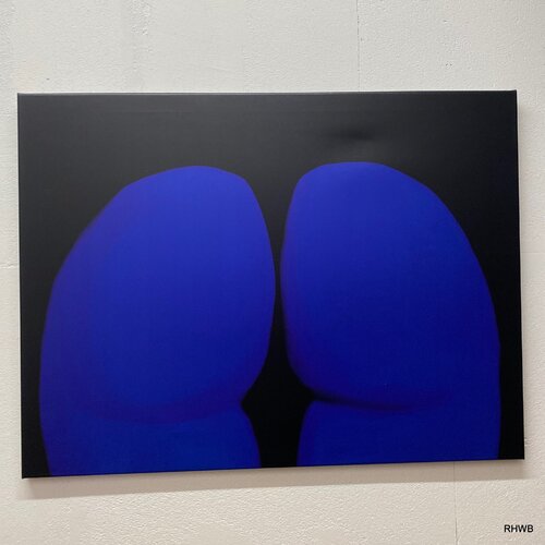 Fundamentale Standfestigkeit blau di Reinhard Brand, Stampa in vendita su Singulart