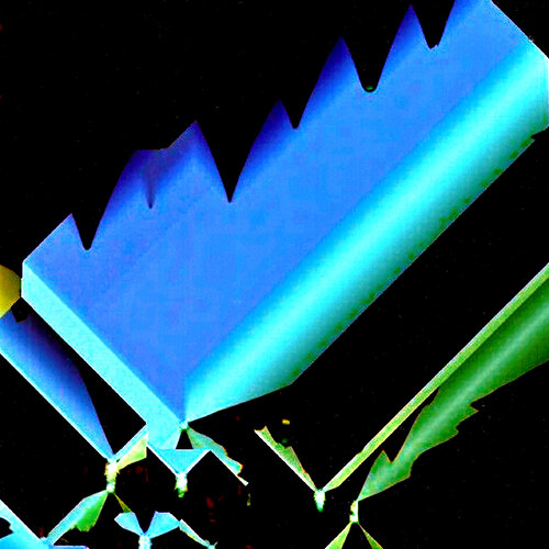 Lichtbild 2 blau by Reinhard Brand, Print for Sale on Singulart
