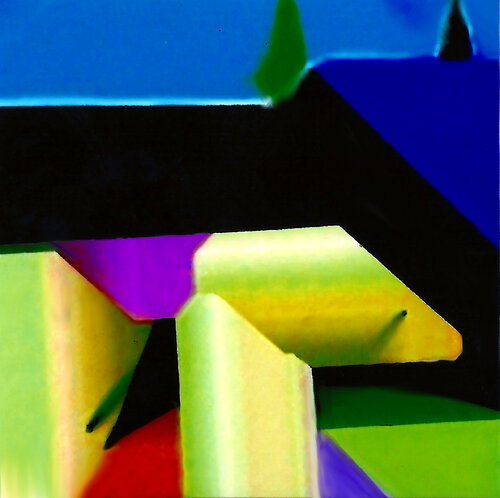 Klettergerüst im Garten hinter dem Haus van Reinhard Brand, Afdruk te koop op Singulart