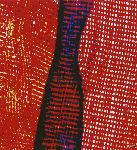 Rote Dualität3 - Rote Komposition von Reinhard Brand, Druck kaufen auf Singulart