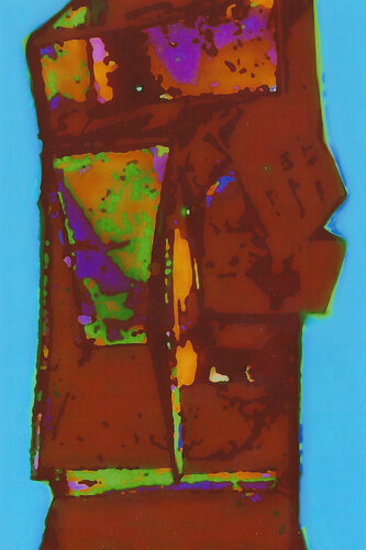 Stele 5 (Corten) van Reinhard Brand, Afdruk te koop op Singulart