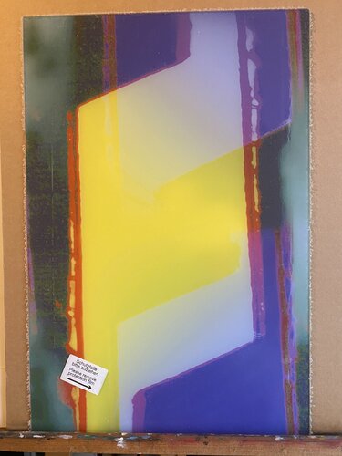 Abstrakte Komposition 1191Y van Reinhard Brand, Afdruk te koop op Singulart