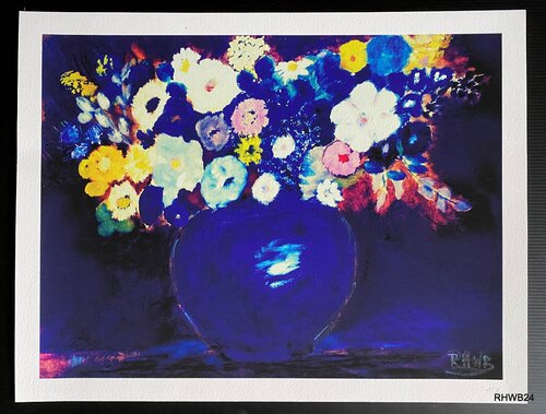 Blumen in der Vase 4 von Reinhard Brand, Druck kaufen auf Singulart