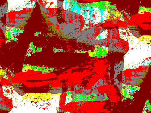 Ohne Titel 2 - multicolor von Reinhard Brand, Druck kaufen auf Singulart