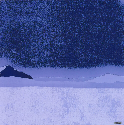 Schneesturm by Reinhard Brand, Print for Sale on Singulart