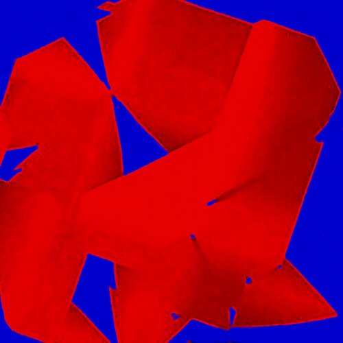 Large Form BlueRed 2014 van Reinhard Brand, Afdruk te koop op Singulart